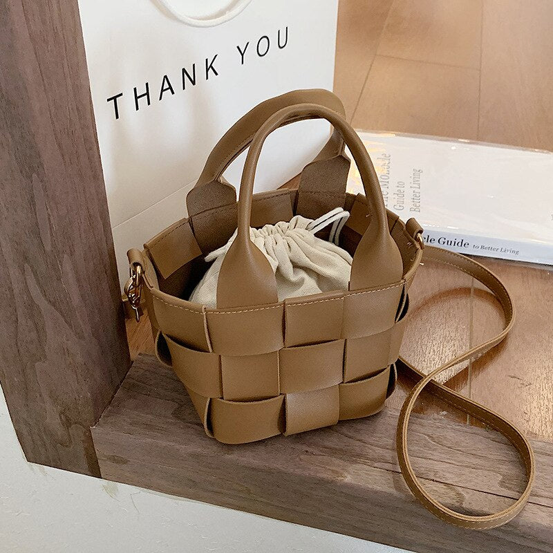 Aurélien | Cora Mini-Handtasche in Flechtoptik