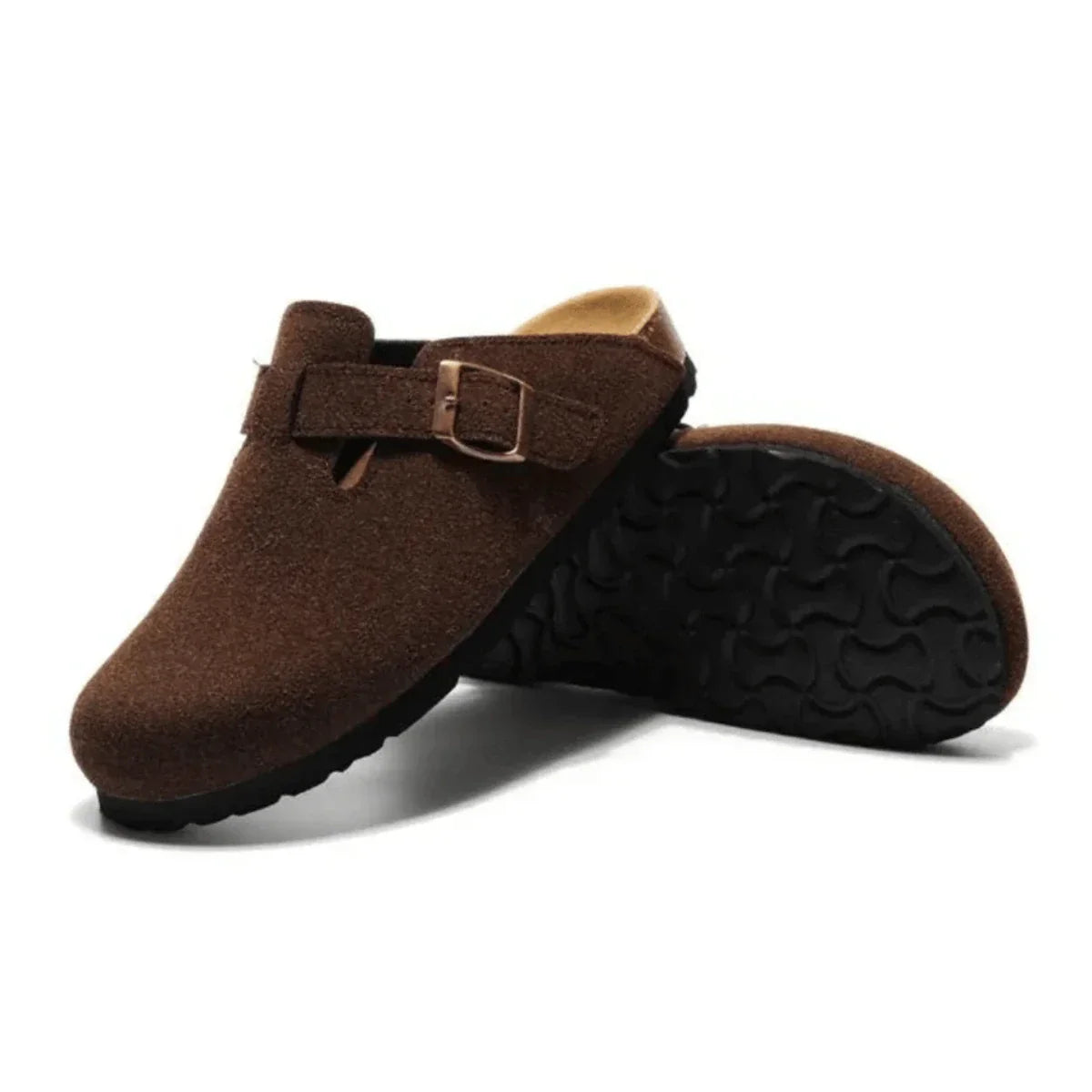 Oslo Clogs | Weiche Wildleder-Optik (Räumungsverkauf)