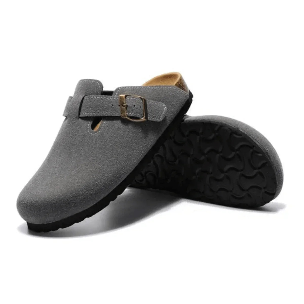 Oslo Clogs | Weiche Wildleder-Optik (Räumungsverkauf)