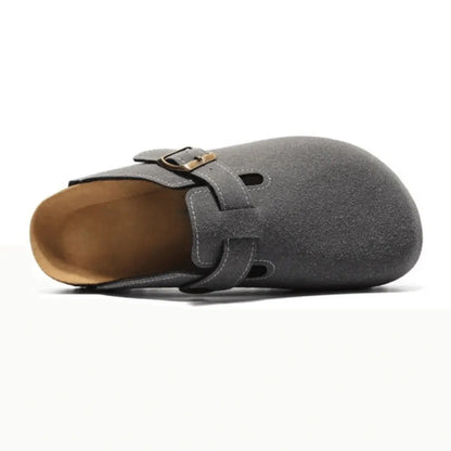 Oslo Clogs | Weiche Wildleder-Optik (Räumungsverkauf)