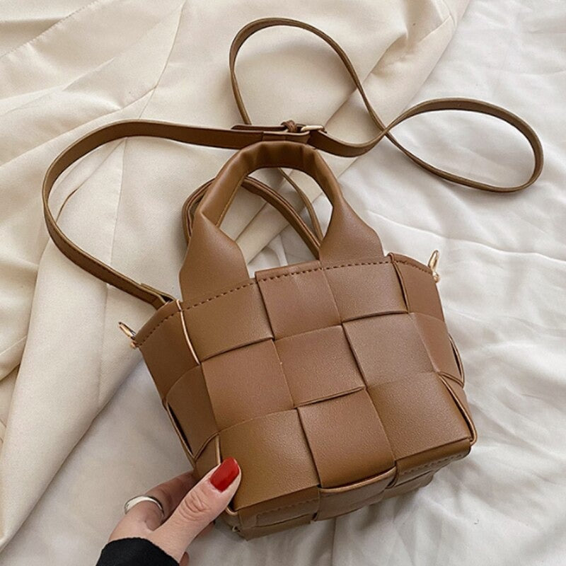 Aurélien | Cora Mini-Handtasche in Flechtoptik