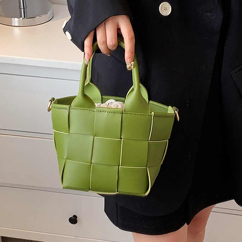 Aurélien | Cora Mini-Handtasche in Flechtoptik