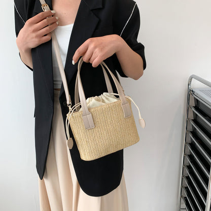 Aurélien | Marie Mini-Strohtasche