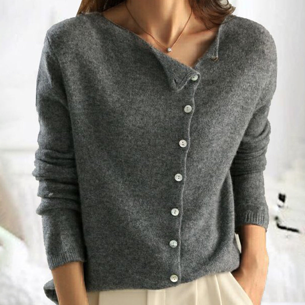 Aurélien | Eleganter Melange-Cardigan