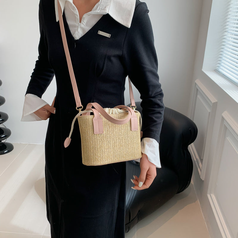 Aurélien | Marie Mini-Strohtasche