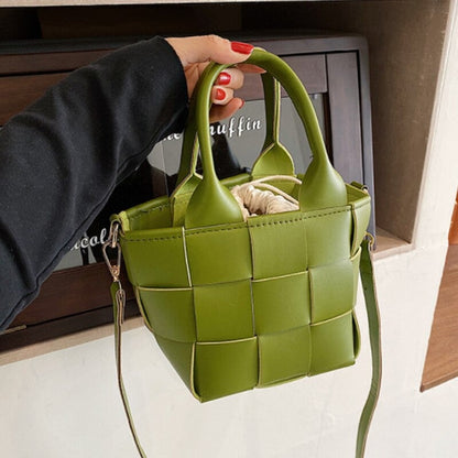 Aurélien | Cora Mini-Handtasche in Flechtoptik