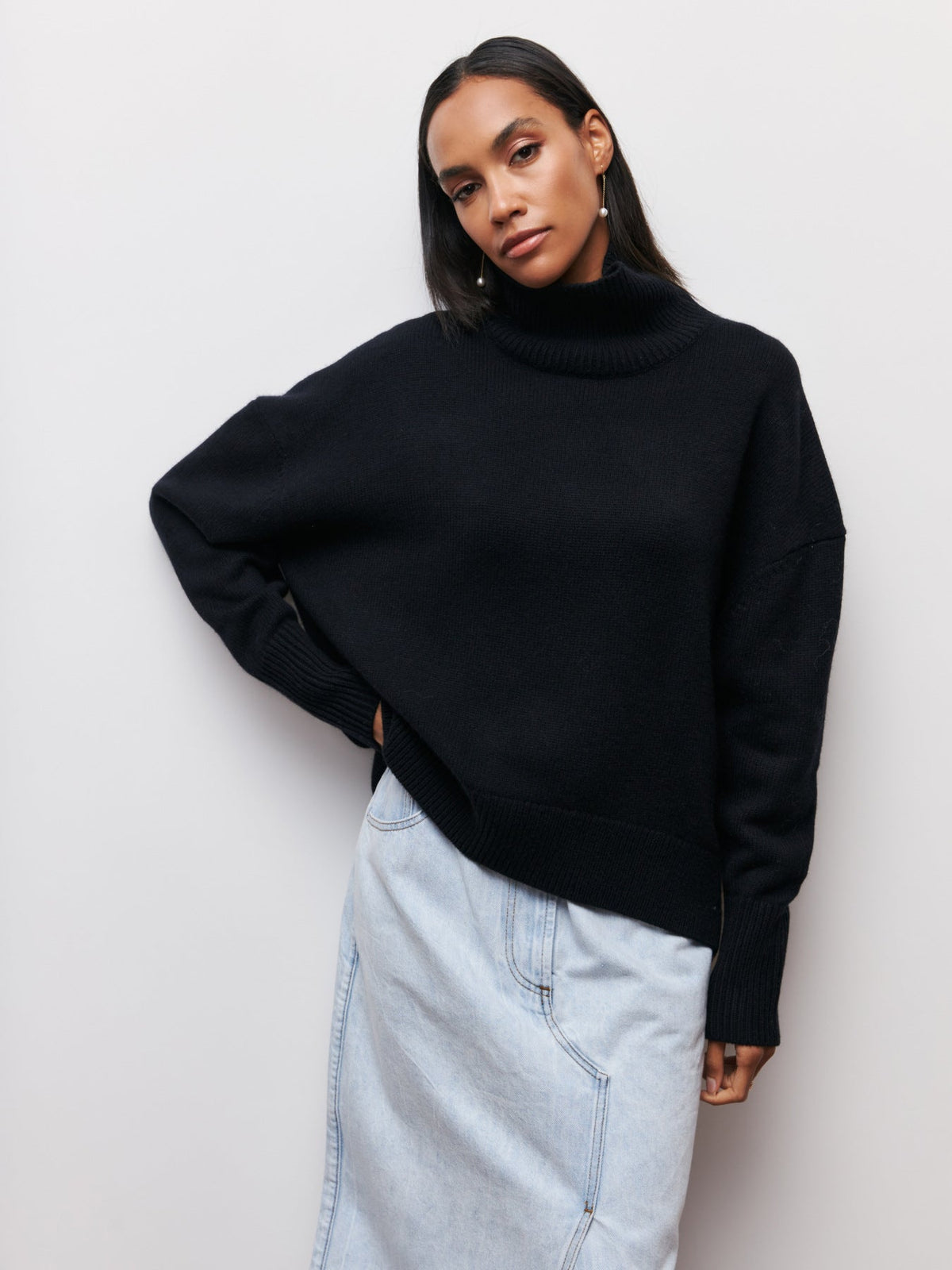 Aurélien | Lyana Lässiger Strickpullover