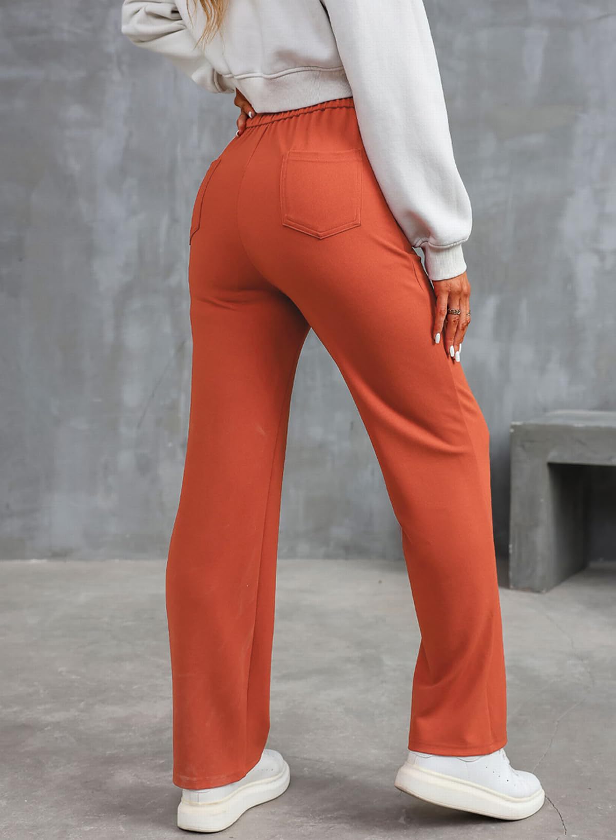 Aurélien | Elegante High-Waist-Hose mit elastischem Bund