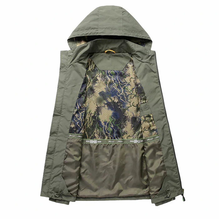 Aurélien™ | Premium-Militärjacke – 100 % wasserdicht
