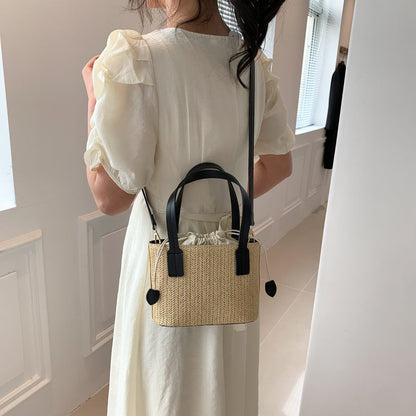 Aurélien | Marie Mini-Strohtasche