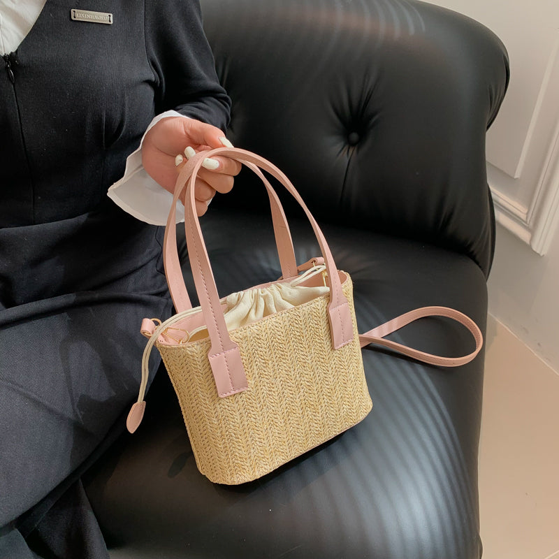 Aurélien | Marie Mini-Strohtasche