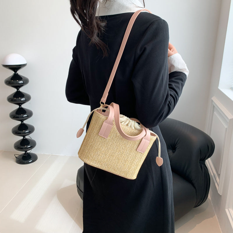 Aurélien | Marie Mini-Strohtasche