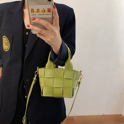 Aurélien | Cora Mini-Handtasche in Flechtoptik