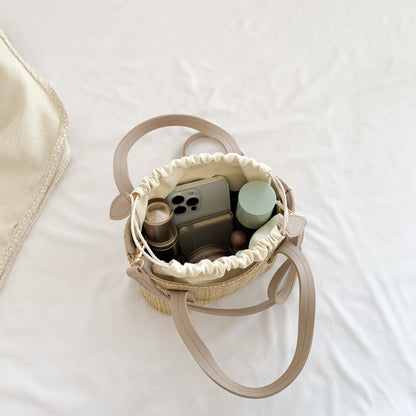 Aurélien | Marie Mini-Strohtasche