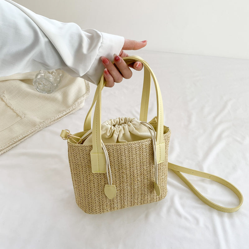 Aurélien | Marie Mini-Strohtasche