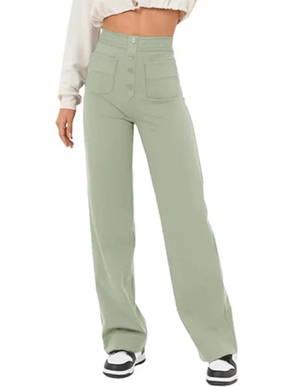 Aurélien | Elegante High-Waist-Hose mit elastischem Bund