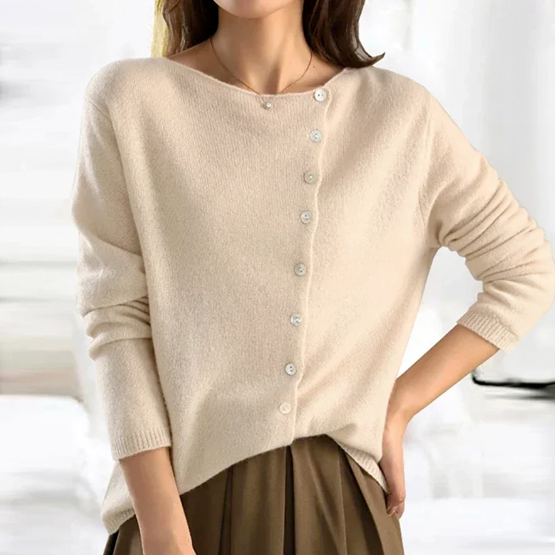Aurélien | Eleganter Melange-Cardigan