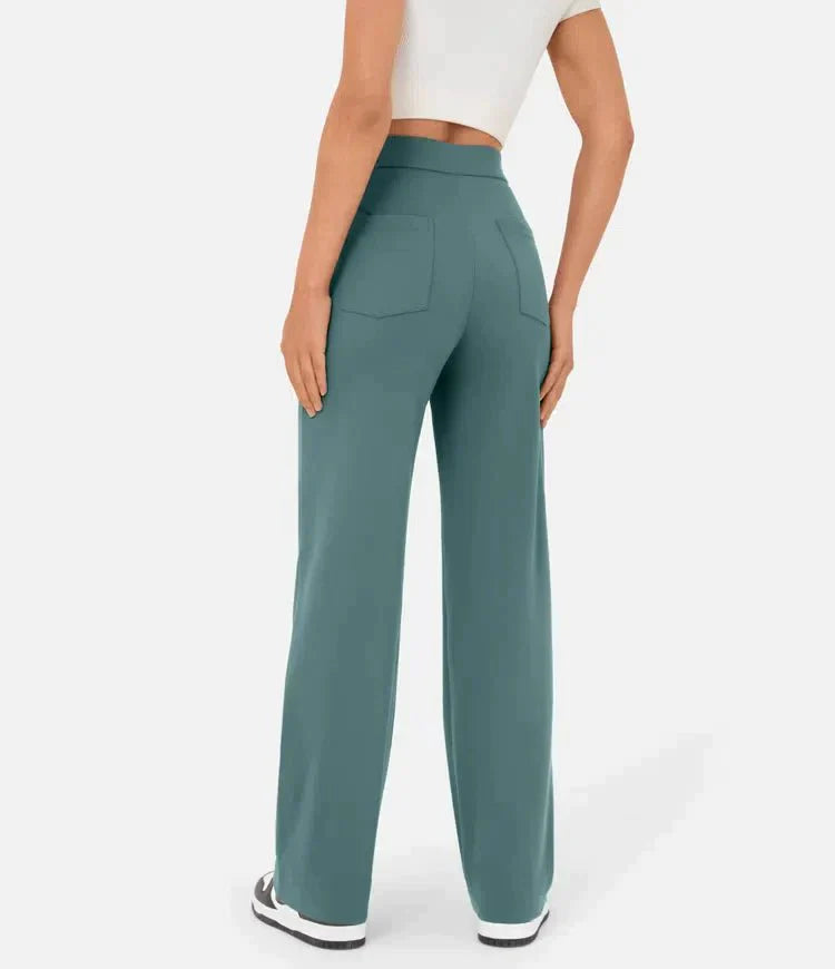 Aurélien | Lässige High-Waist-Hose mit elastischem Bund