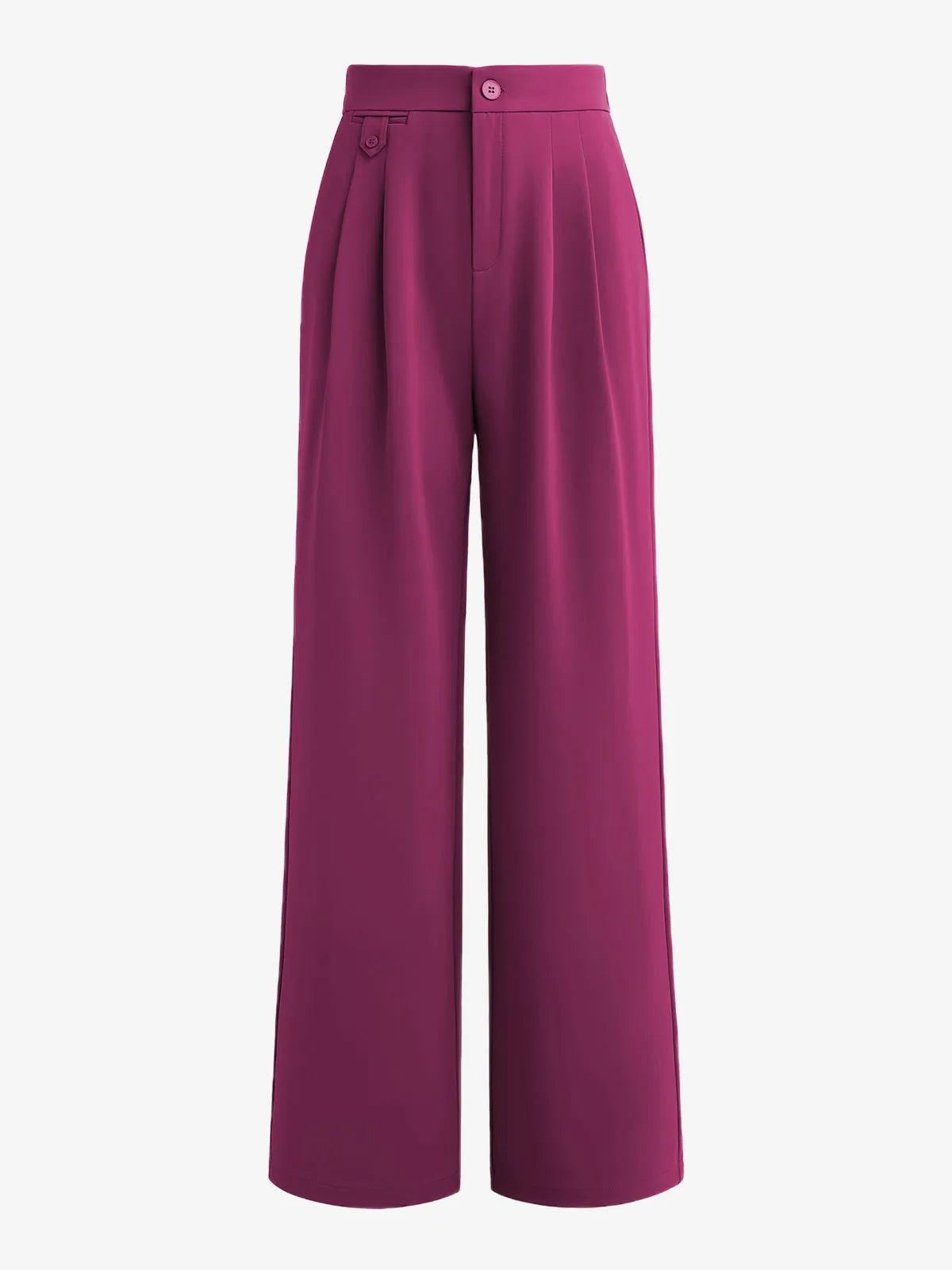 Aurélien | Elegante Hose mit weitem Bein