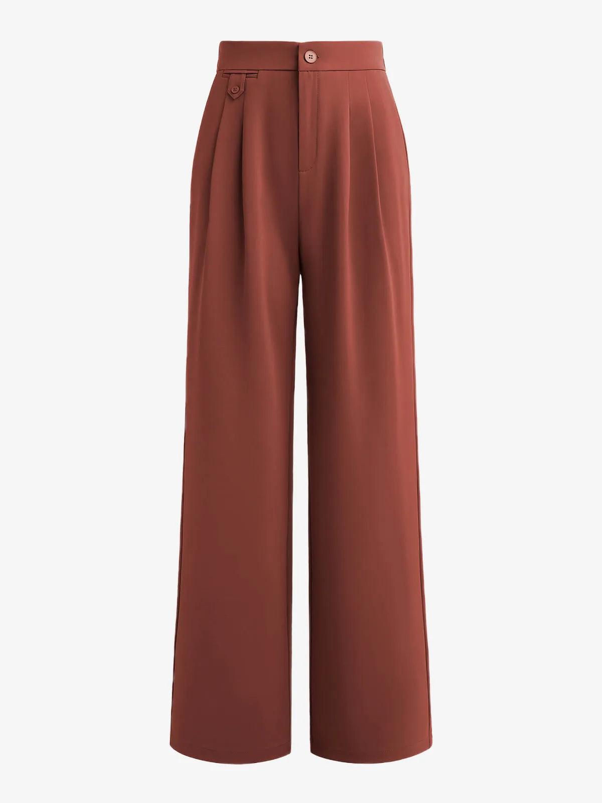 Aurélien | Elegante Hose mit weitem Bein